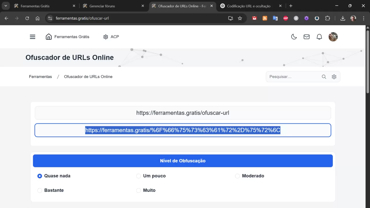 Ofuscador de URLs Online