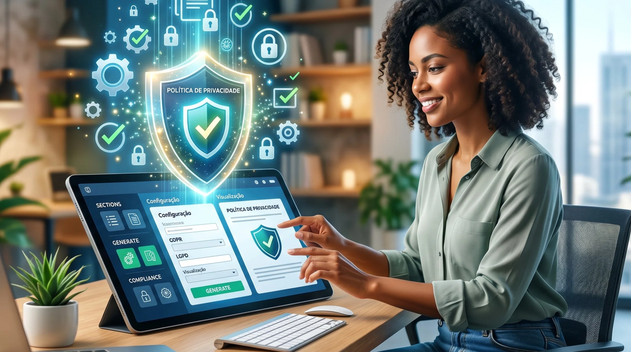 Ferramenta Recomendada: Gerador de Política de Privacidade